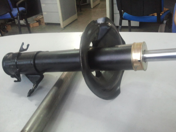 Automotive shock absorber coating